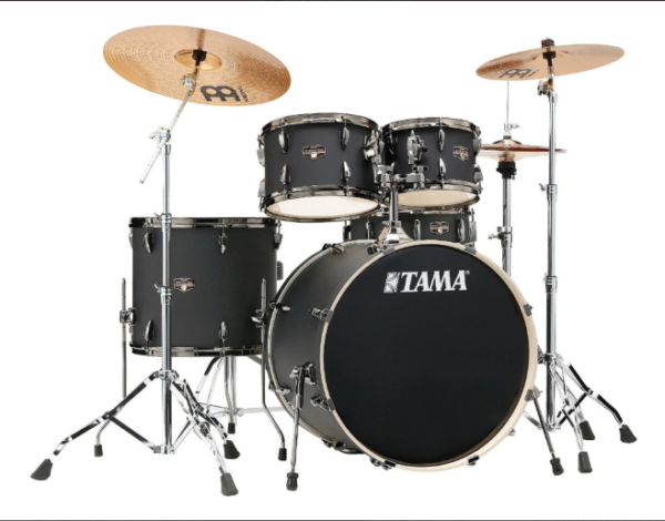 Bateria Tama Imperialstar Blacked Out Black 20″