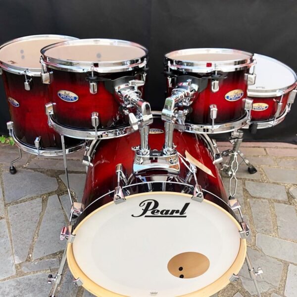 Bateria Pearl Decade Maple Bb20” – Gloss Deep Red Burst